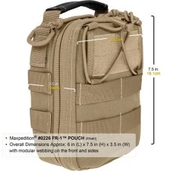 Maxpedition FR1 Medical Pouch -Outdoor clothing and equipment 0226k2 detail 27514.1674821502