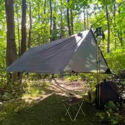 DD Hammocks Tarp 2x2 Olive Green -Outdoor clothing and equipment 2x2tarpdet2 08587.1662044754.1280.1280 40657.1662044876