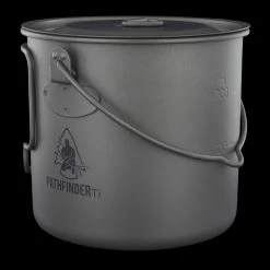 Pathfinder Titanium Bush Pot 1,100ml -Outdoor clothing and equipment 31b 8 99747.1624536876