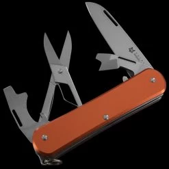 Fox Vulpis 4 Aluminium Penknife -Outdoor clothing and equipment 4ALI2 26304.1686753770