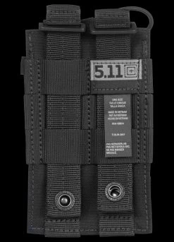 5.11 Radio Pouch Black -Outdoor clothing and equipment 511 58718 019det2 20939.1648631052.1280.1280 63830.1648631113