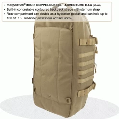 Maxpedition Doppelduffel Adventure Bag -Outdoor clothing and equipment 608 38208.1662131867