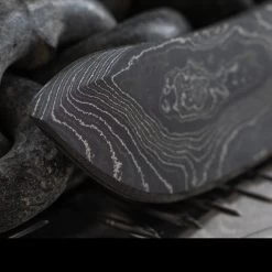 Alabama Damascus Skinner Blade Blank 9 Alabama Damascus Skinner Blade Blank -Outdoor clothing and equipment ADS032det2 04785.1614940558