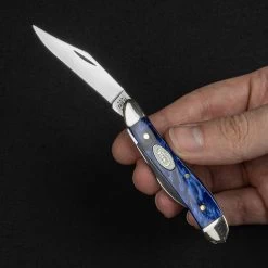 Case Peanut Blue Pearl Folding Knife -Outdoor clothing and equipment CA23446 30775.1688044599