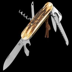Fox Multipurpose Pocket Knife Stag 7 -Outdoor clothing and equipment FOX 226 7 SCE03 36470.1678276057