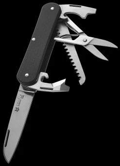 Fox Vulpis 5 Carbon Fibre Penknife -Outdoor clothing and equipment FOX FX VP130 SF5CF 51357.1688656809