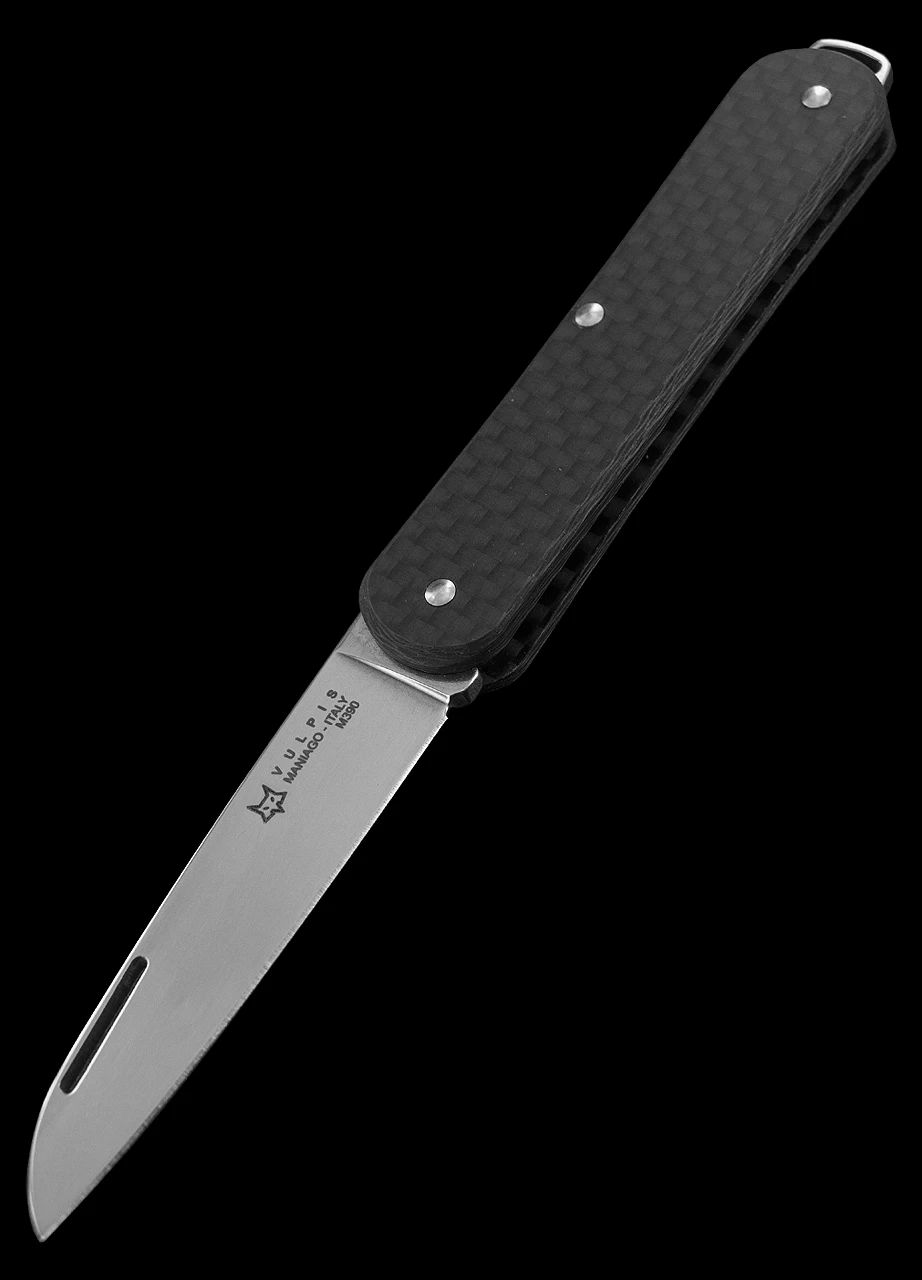 Fox Vulpis 1 Carbon Fibre Penknife 4 Fox Vulpis 1 Carbon Fibre Penknife - Image 2