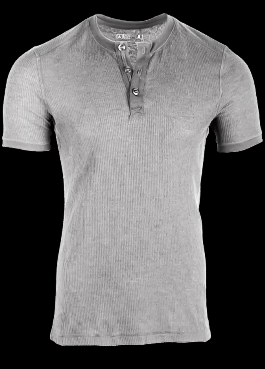 TAD Primer Cotton Henley Short Sleeve Ghost 3 TAD Primer Cotton Henley Short Sleeve Ghost