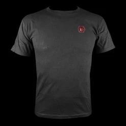 Kitanica Embroidered T-Shirt Small -Outdoor clothing and equipment KIT ETSHIRT BLK RED S01 17198.1669901852