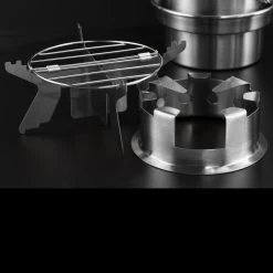 Kelly Kettle Trekker Kit Stainless Steel 16 Kelly Kettle Trekker Kit Stainless Steel -Outdoor clothing and equipment KK TREKKER KIT.1 53587.1643970480