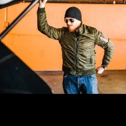 TAD MA-1 Flight Jacket Black -Outdoor clothing and equipment MA 1det11 43468.1612190799