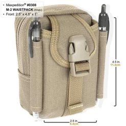 Maxpedition M-2 Waistpack -Outdoor clothing and equipment MAXP 308det5 63817.1587387529
