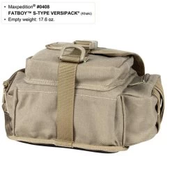 Maxpedition Fatboy Versipack S-Type WAS £84.95 -Outdoor clothing and equipment MAXP 408det4 19118.1662130571