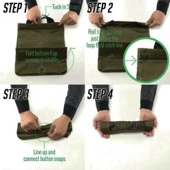 Maxpedition Roll-up Tote -Outdoor clothing and equipment MAXP TTEMXGRNdet3 24927.1600094605