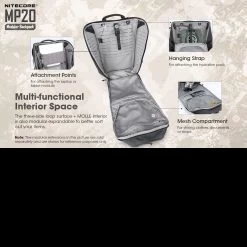 Nitecore MP20 -Outdoor clothing and equipment NITECORE MP20det6 80005.1597405570