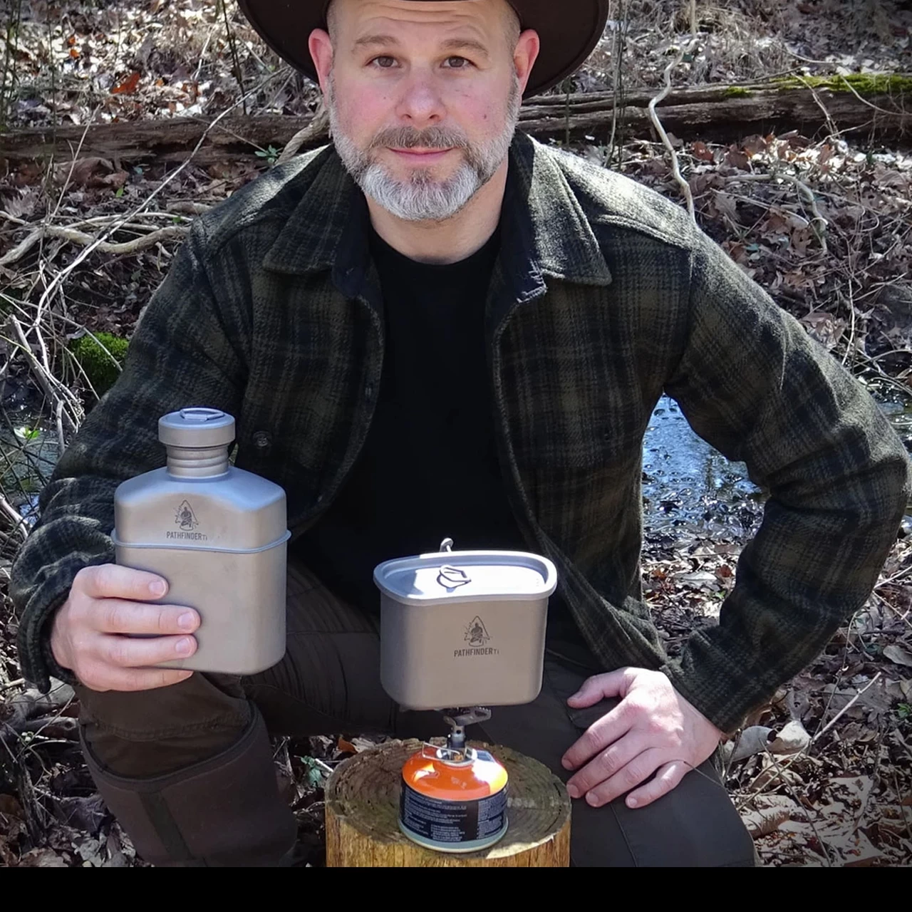 Pathfinder Titanium Canteen Cooking Set 8 Pathfinder Titanium Canteen Cooking Set - Image 6