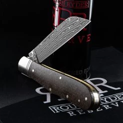 Rough Ryder Reserve Humpback Jack Damascus Folding Knife -Outdoor clothing and equipment RRR024D.3 31017.1686232129