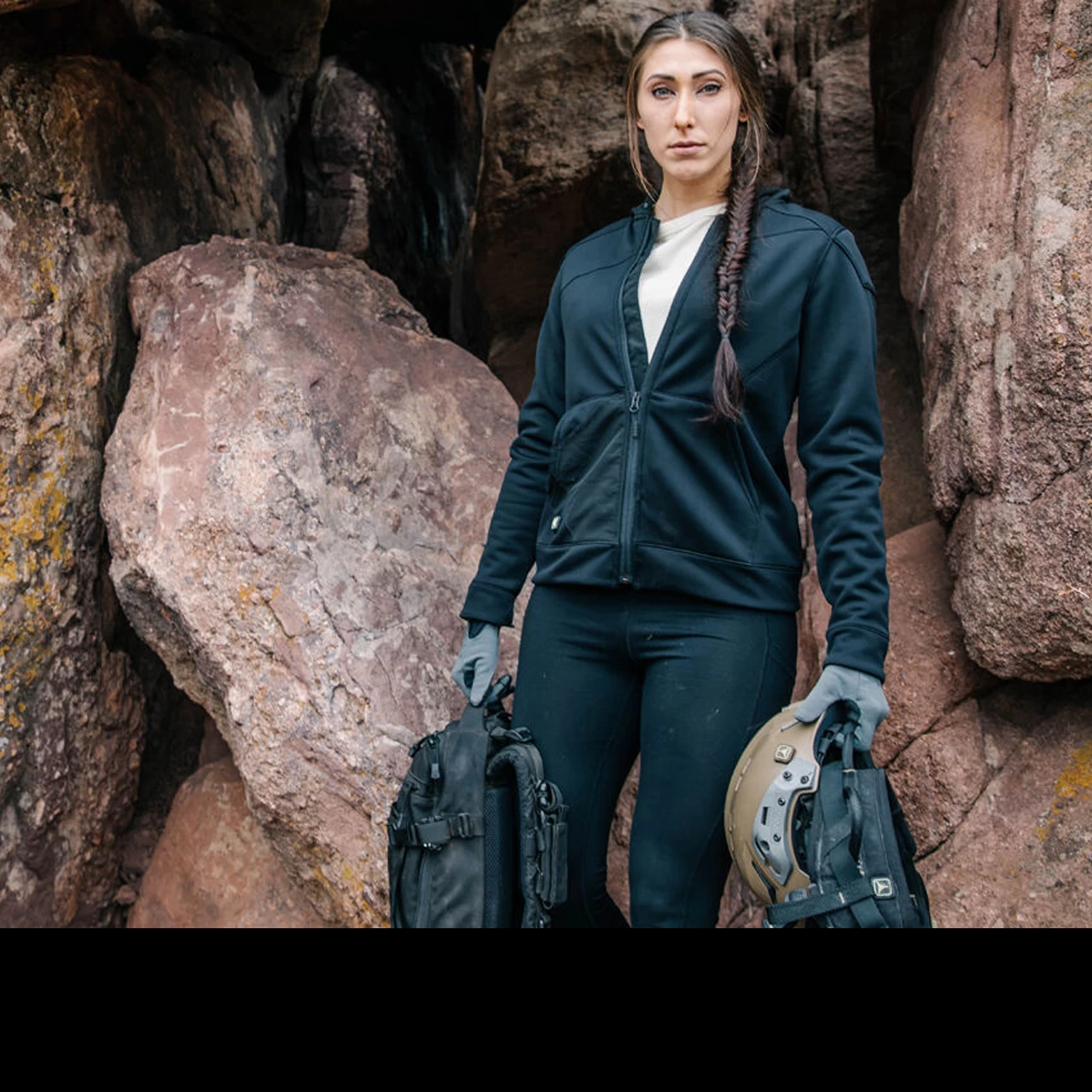 TAD Women Aeon CT Hoodie Black 5 TAD Women Aeon CT Hoodie Black - Image 3