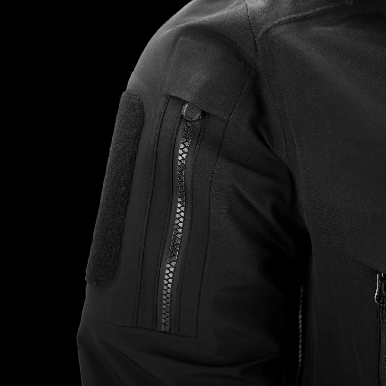 TAD Stealth Hoodie LT Patched Black 6 TAD Stealth Hoodie LT Patched Black - Image 4