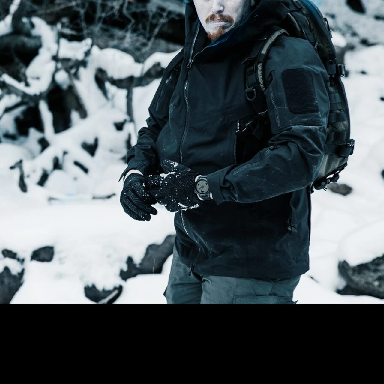 TAD Stealth Hoodie LT Patched Black 4 TAD Stealth Hoodie LT Patched Black - Image 2