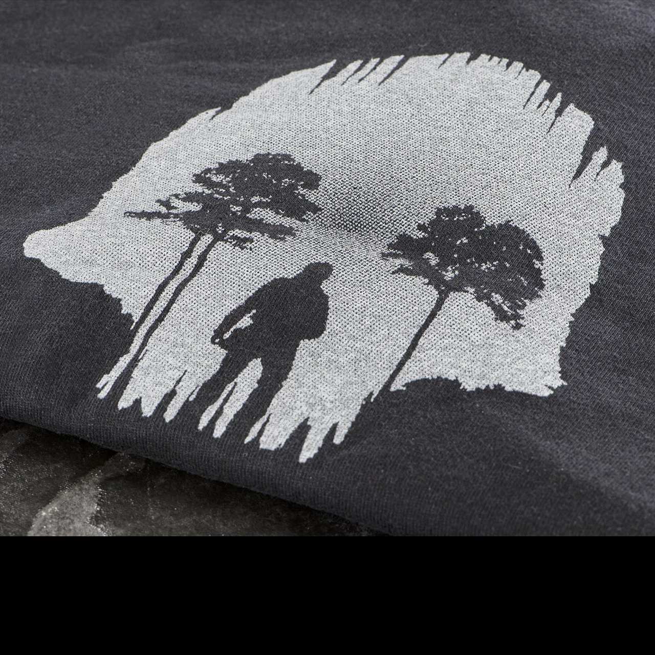 TAD Skull Cave T-Shirt Asphalt 3 TAD Skull Cave T-Shirt Asphalt