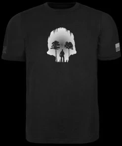TAD Skull Cave T-Shirt Black -Outdoor clothing and equipment TAD T SKUCAV BK S 14971.1630661754