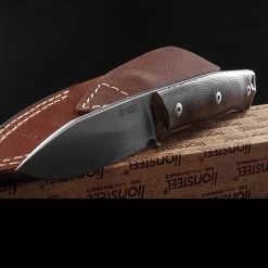 Lion Steel Bushcraft B35 Wood -Outdoor clothing and equipment ccm ls b35wn 09640.1661355694