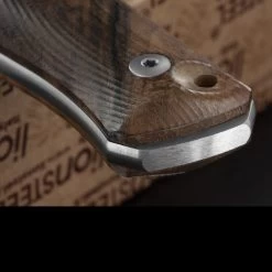 Lion Steel Bushcraft B35 Wood -Outdoor clothing and equipment ccm ls b35wndet1 92024.1661355694