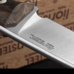 Lion Steel Bushcraft B35 Wood -Outdoor clothing and equipment ccm ls b35wndet2 18607.1661355694