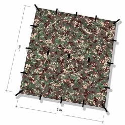 DD Hammocks 3 X 3 Tarp MultiCam 14 DD Hammocks 3 X 3 Tarp MultiCam -Outdoor clothing and equipment dd 009det 83451.1587394881