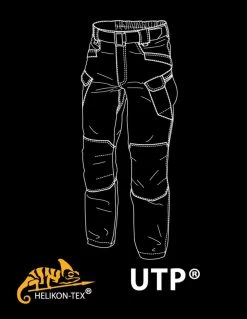 Helikon-Tex UTP - Urban Tactical Trousers - Black -Outdoor clothing and equipment hx sp utl pr 77672.1652956852