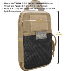 Maxpedition Pocket Organiser EDC -Outdoor clothing and equipment maxp 246det5 94372.1673266819