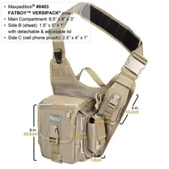 Maxpedition Fatboy Versipack -Outdoor clothing and equipment maxp 403det7 89647.1662452493