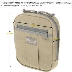 Maxpedition JK-1 Small Concealed Carry Pouch -Outdoor clothing and equipment maxp 480det 1 88934.1662131563