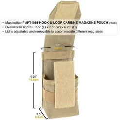 Maxpedition Hook & Loop Carbine Pouch -Outdoor clothing and equipment maxp pt1069det4 96637.1674822110