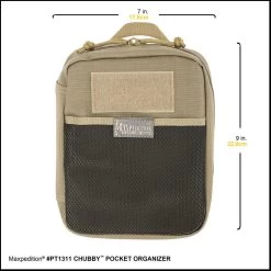 Maxpedition Chubby Pocket Organiser -Outdoor clothing and equipment maxp pt1311det3 65911.1662381040