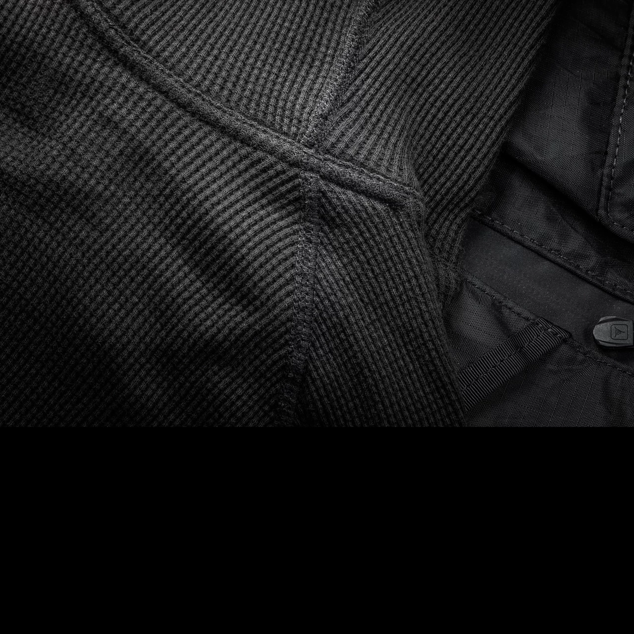 TAD Primer Cotton Hoodie Black 3 TAD Primer Cotton Hoodie Black