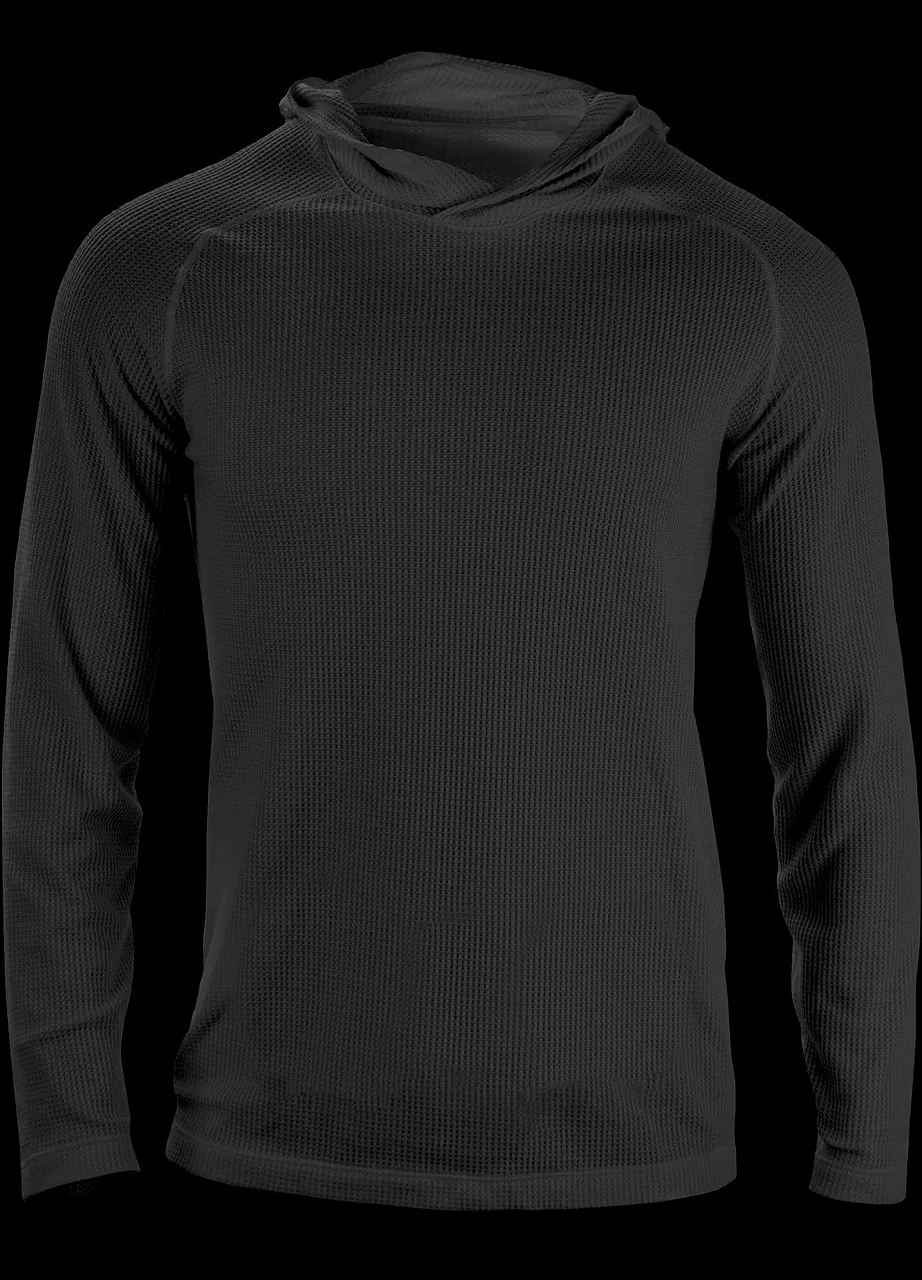 TAD Primer Cotton Hoodie Black 4 TAD Primer Cotton Hoodie Black - Image 2