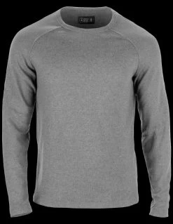 TAD Razor Crew Heather Grey -Outdoor clothing and equipment razorheather 74058.1608807123