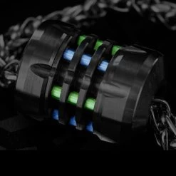 RovyVon Walker Titanium Pendant 6 Tritium Vials -Outdoor clothing and equipment rov walk bead 0tritdet5 41946.1587418626