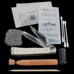 Rough Rider Scrimshaw Set