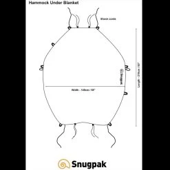 Snugpak Hammock Under Blanket -Outdoor clothing and equipment snug ham underdet5 15296.1694621751