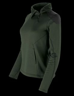 TAD Women Storm Pullover Loden Green 14 TAD Women Storm Pullover Loden Green -Outdoor clothing and equipment tad stormdet6 62173.1642758918