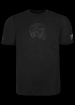 TAD Topo Skull T-Shirt Black -Outdoor clothing and equipment toposkulldet3 24813.1642694715