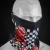 ZAN Headgear Motley Tube SportFlex Checkered Floral -Outdoor clothing and equipment zhtl421det 77885.1587729674